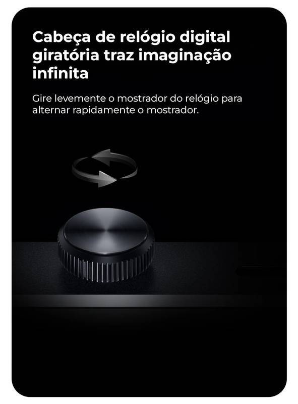 Mibro T1 | Amoled | 2ATM | Até 7 Dias de Bateria