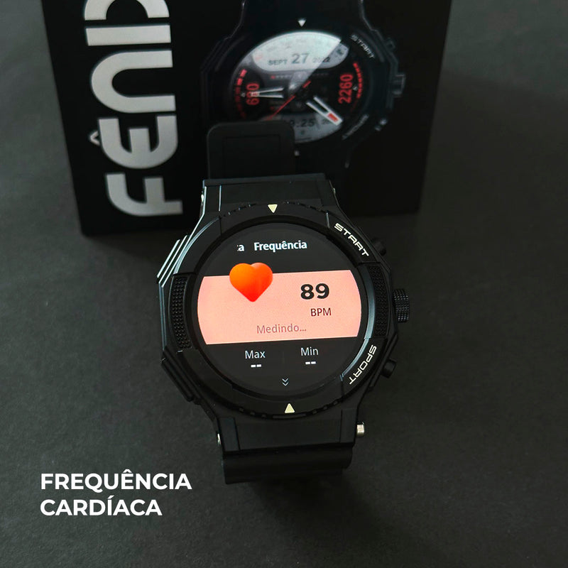 FÊNIX WEARZONE |1ATM | GPS INTEGRADO | 100 MODOS ESPORTE
