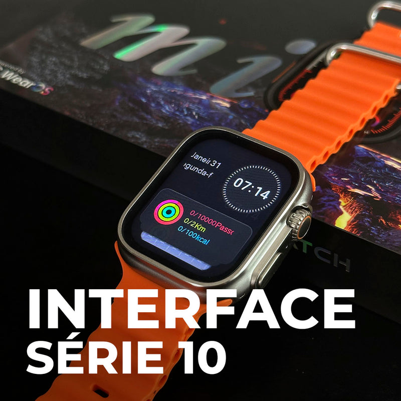 GS10 Ultra Mini|41mm| Watch face atualizadas Serie 10