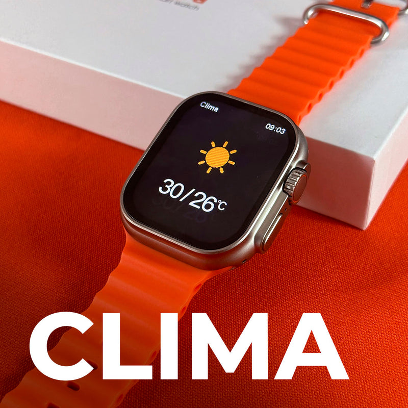 GW8 ULTRA | CUSTO - BENEFÍCIO COM ÓTIMA QUALIDADE DE ACABAMENTO + PULSEIRA DE SILICONE DE BRINDE