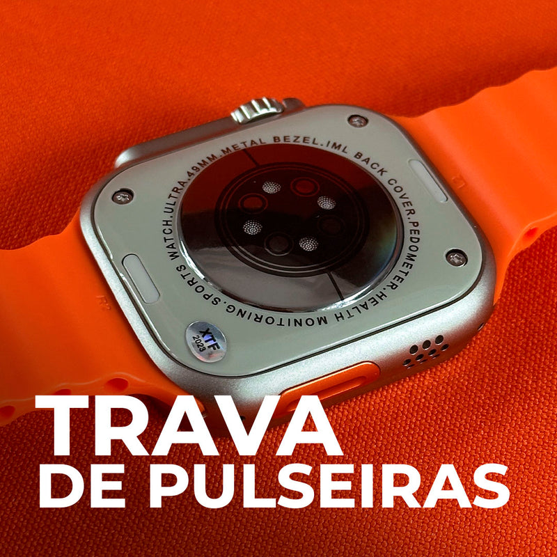 GW8 ULTRA | CUSTO - BENEFÍCIO COM ÓTIMA QUALIDADE DE ACABAMENTO + PULSEIRA DE SILICONE DE BRINDE