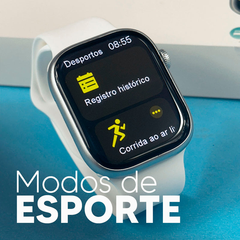W59+ - Amoled 47mm Tradicional Microwear. Modelo com Função 2 Gestos