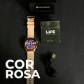 LIFE SMARTWATCH A PROVA D'ÁGUA 1 ATM AMOLED | BATERIA DE LONGA DURAÇÃO| 100 MODOS DE ESPORTES