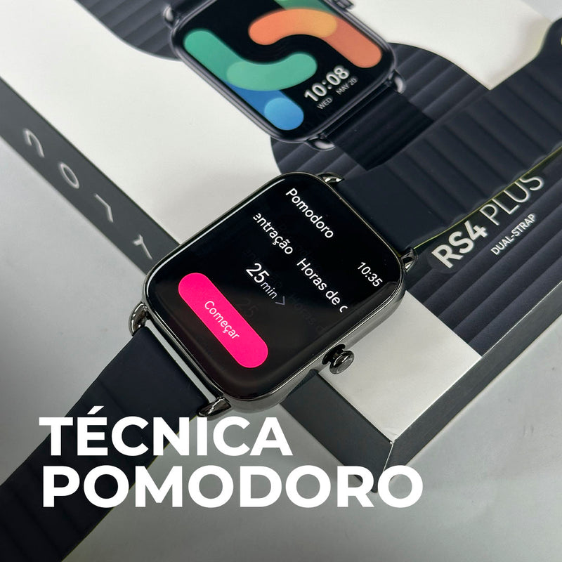 Haylou RS4 Plus | Tela AMOLED 60HZ| IP68| BATERIA DE ATE 10 DIAS