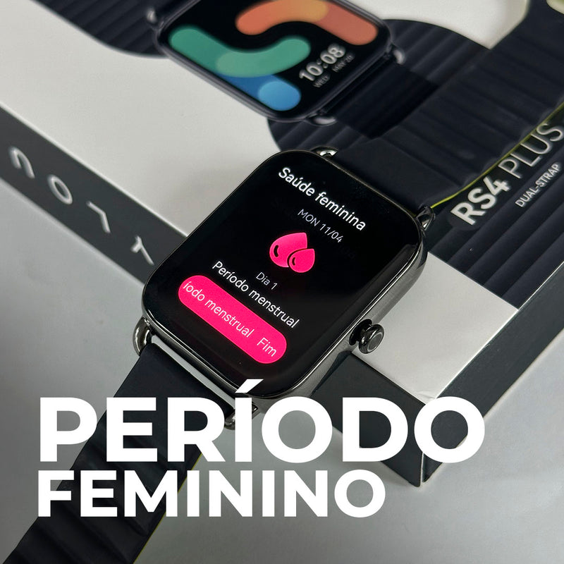 Haylou RS4 Plus | Tela AMOLED 60HZ| IP68| BATERIA DE ATE 10 DIAS