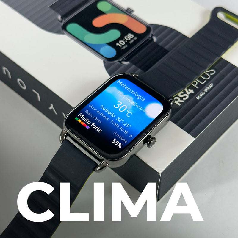 Haylou RS4 Plus | Tela AMOLED 60HZ| IP68| BATERIA DE ATE 10 DIAS
