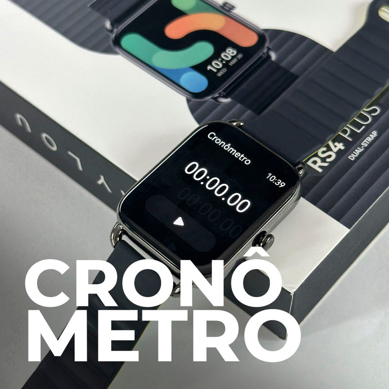 Haylou RS4 Plus | Tela AMOLED 60HZ| IP68| BATERIA DE ATE 10 DIAS