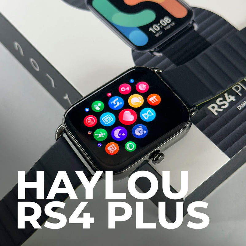 Haylou RS4 Plus | Tela AMOLED 60HZ| IP68| BATERIA DE ATE 10 DIAS