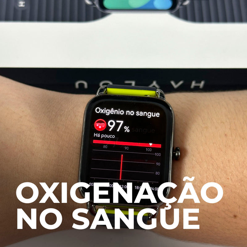 Haylou RS4 Plus | Tela AMOLED 60HZ| IP68| BATERIA DE ATE 10 DIAS