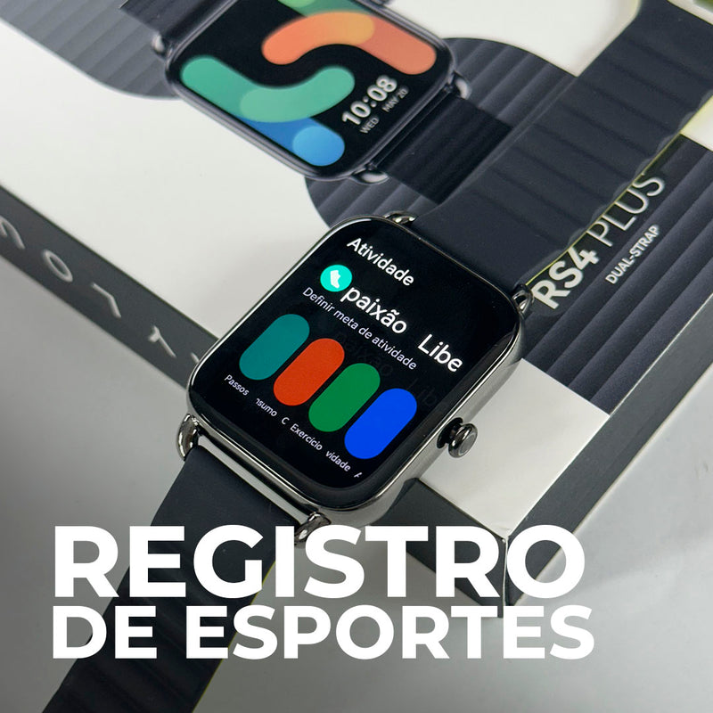 Haylou RS4 Plus | Tela AMOLED 60HZ| IP68| BATERIA DE ATE 10 DIAS