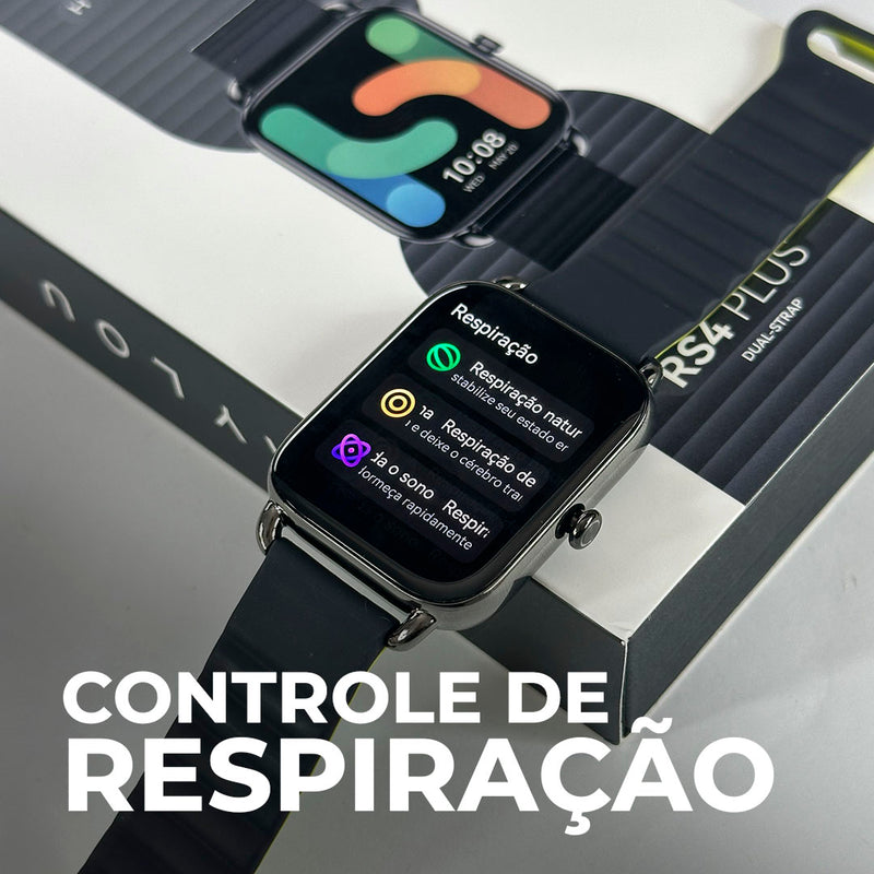 Haylou RS4 Plus | Tela AMOLED 60HZ| IP68| BATERIA DE ATE 10 DIAS
