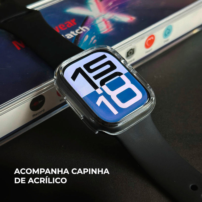 Watch X Amoled Microwear | Armazenamento interno 2Gb | Acompanha Capinha