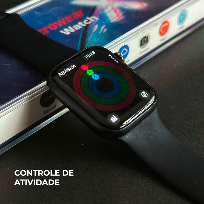 Watch X Amoled Microwear | Armazenamento interno 2Gb | Acompanha Capinha