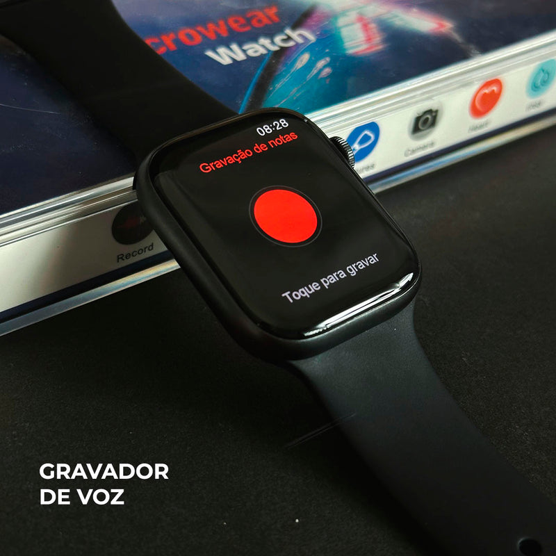Watch X Amoled Microwear | Armazenamento interno 2Gb | Acompanha Capinha