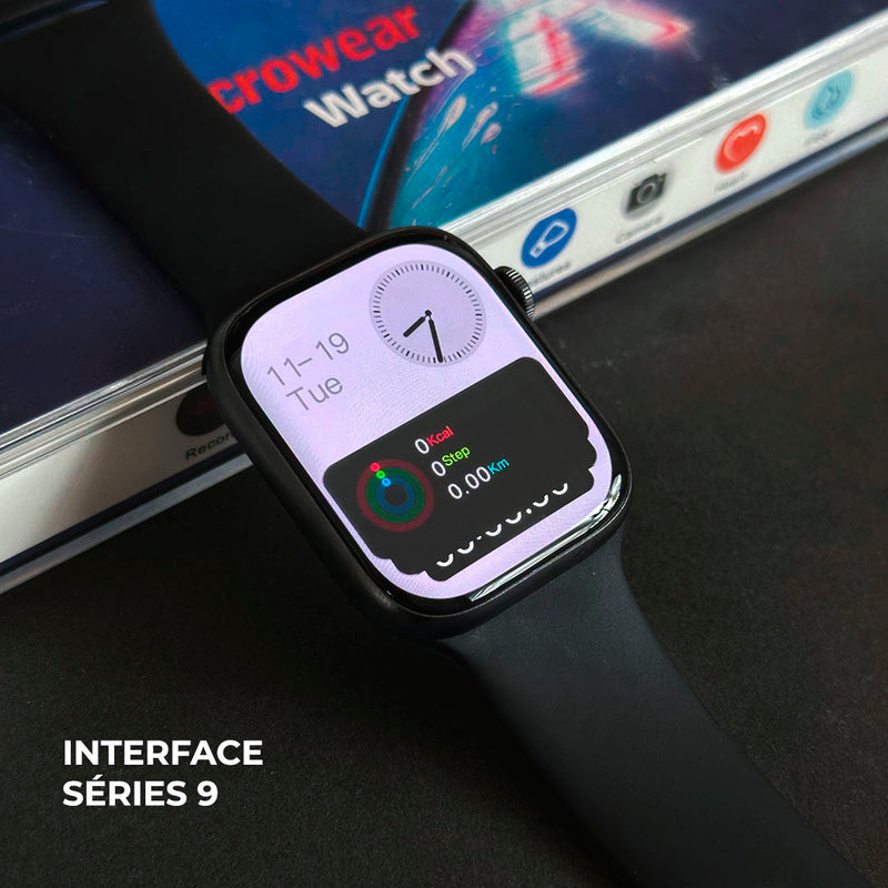 Watch X Amoled Microwear | Armazenamento interno 2Gb | Acompanha Capinha