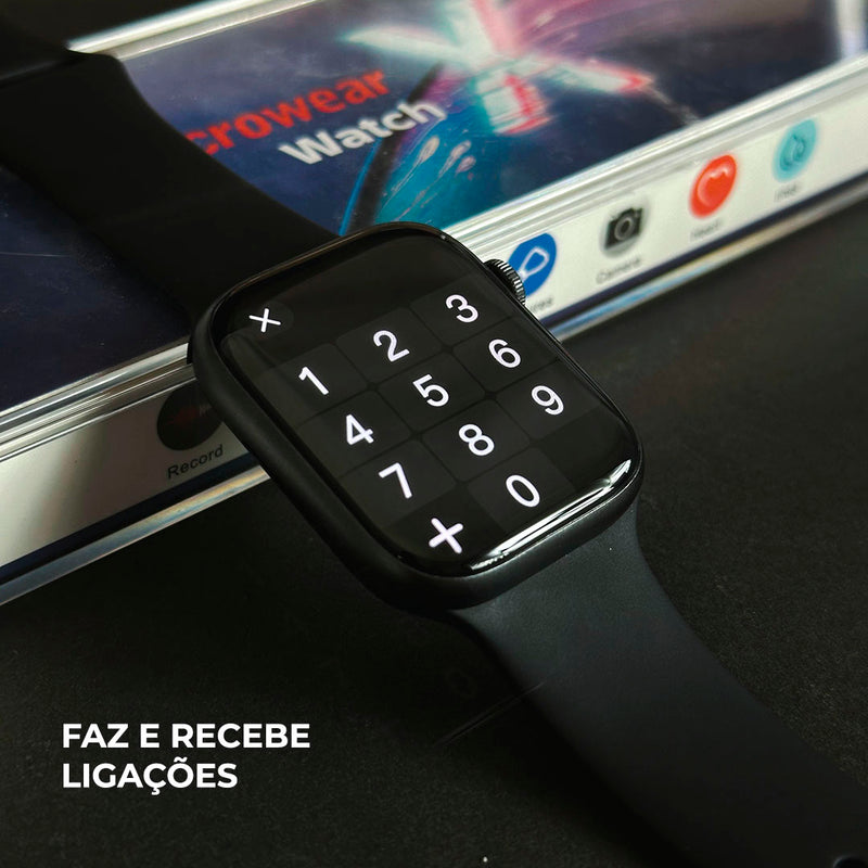 Watch X Amoled Microwear | Armazenamento interno 2Gb | Acompanha Capinha