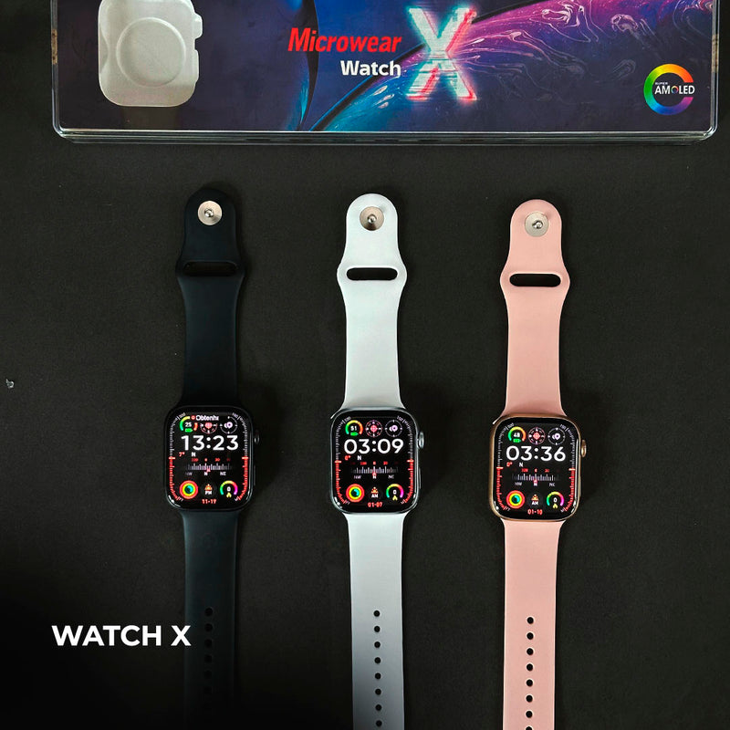 Watch X Amoled Microwear | Armazenamento interno 2Gb | Acompanha Capinha