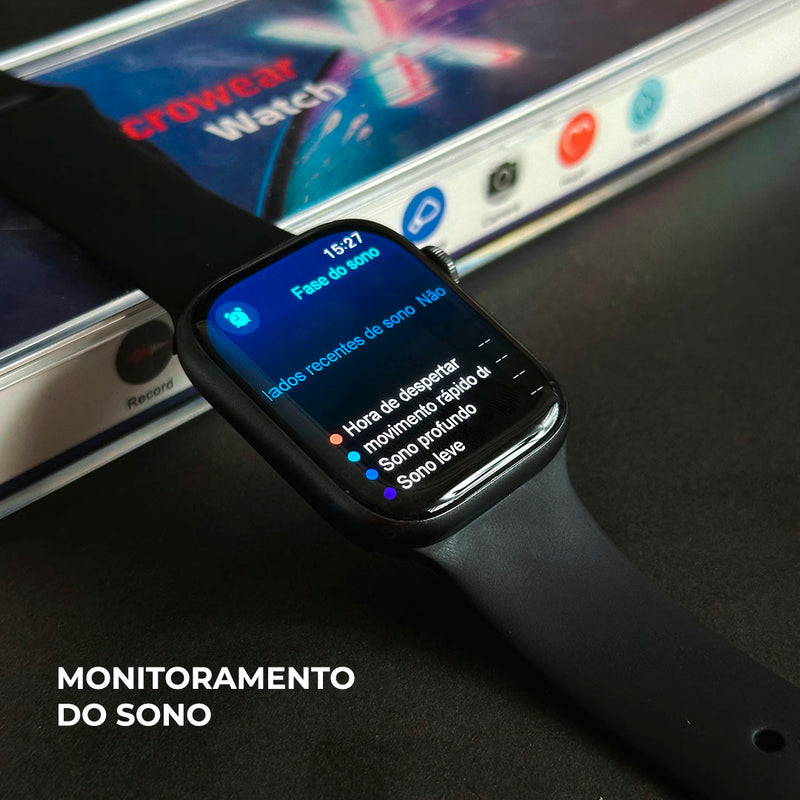 Watch X Amoled Microwear | Armazenamento interno 2Gb | Acompanha Capinha