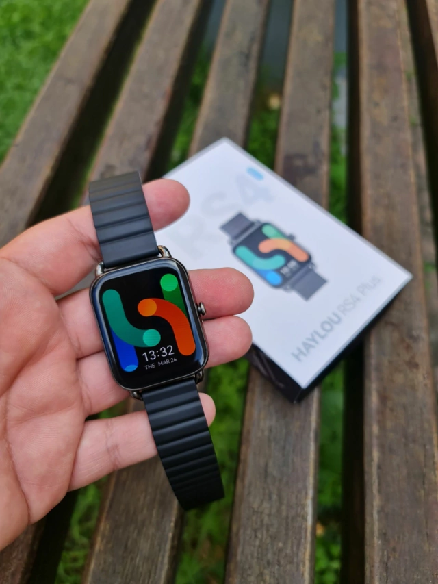 Haylou RS4 Plus | Tela AMOLED 60HZ| IP68| BATERIA DE ATE 10 DIAS