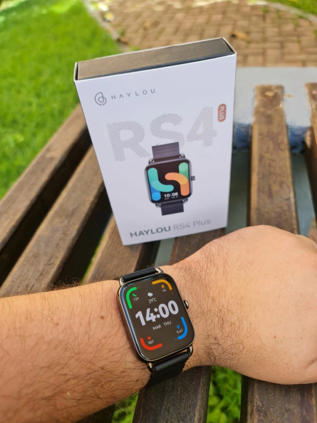 Haylou RS4 Plus | Tela AMOLED 60HZ| IP68| BATERIA DE ATE 10 DIAS